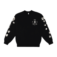 Load image into Gallery viewer, Faces Crewneck Sweater - Black
