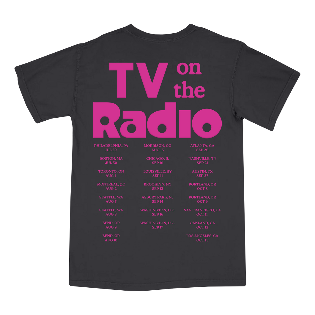 2025 Puff Print Tour Tee - Pink